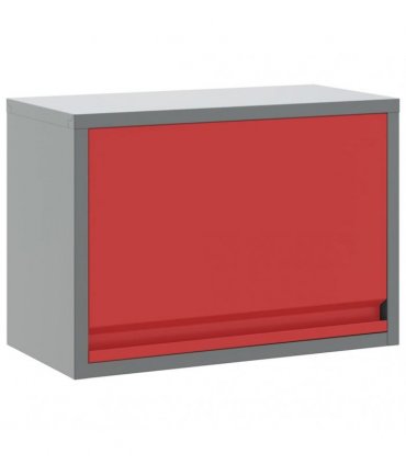 vidaXL Tool Cabinet with Storage Red and Grey 50 x 25 x 35 cm