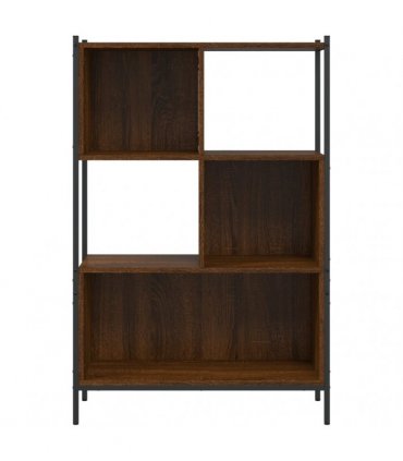 vidaXL Bookcase Brown Oak 72x28x109 cm Engineered Wood
