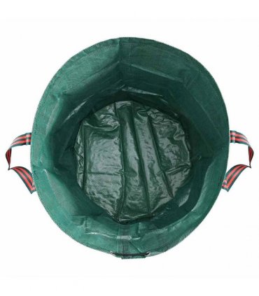 vidaXL Garden Waste Bags 12 pcs Green 67 x 67 x 75.5 cm Polypropylene