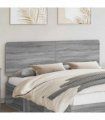 vidaXL Headboard Grey Sonoma Engineered wood