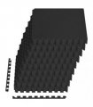 vidaXL Floor Mats 54 pcs 4.86㎡ EVA Foam Black
