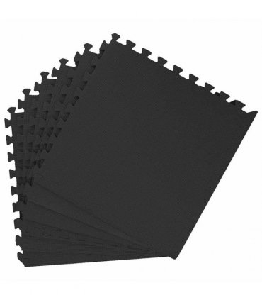 vidaXL Floor Mats 54 pcs 4.86㎡ EVA Foam Black