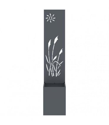 vidaXL Garden Privacy Screen Anthracite 32 x 150 cm Cold-rolled steel