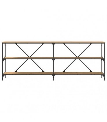vidaXL Console Table Artisian Oak 200 x 30 x 75 cm Engineered Wood