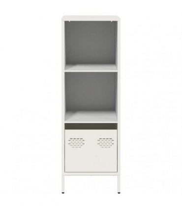 vidaXL Highboard White 35x39x103.5 cm Steel