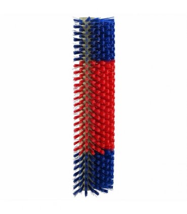 vidaXL Cattle Brushes Red and Blue 50 x 17 x 9 cm Plastic and Steel