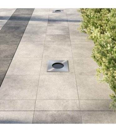 vidaXL Outdoor Ground Lights 3 pcs Square