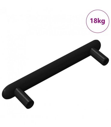 vidaXL Cabinet Handle 474 pcs Black 121 x 16.6 x 28.3 mm Iron