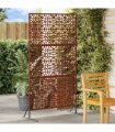 vidaXL Privacy Screen 100 x 50 x 180 cm Weathering Steel Rusty