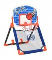 vidaXL Children Basketball Set Multifunctional Floor and Wall