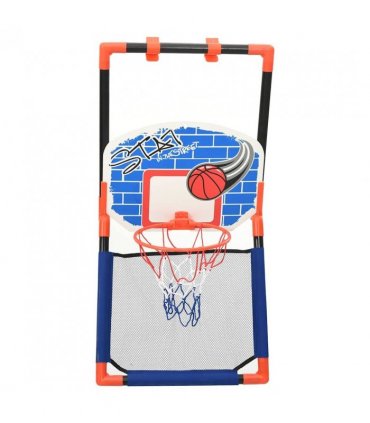 vidaXL Children Basketball Set Multifunctional Floor and Wall