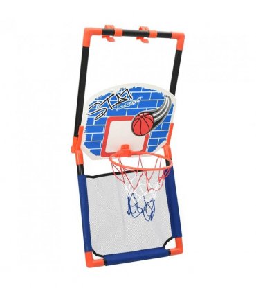 vidaXL Children Basketball Set Multifunctional Floor and Wall