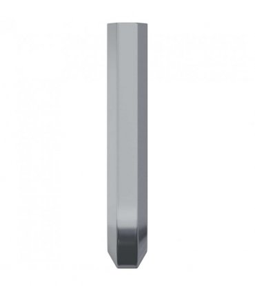 vidaXL Hex Key 2118 pcs Silver 22 x 66 mm Steel