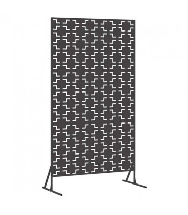 vidaXL Privacy Screen 100 x 50 x 180 cm Steel Black