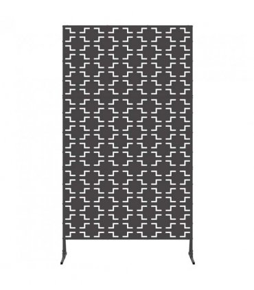 vidaXL Privacy Screen 100 x 50 x 180 cm Steel Black