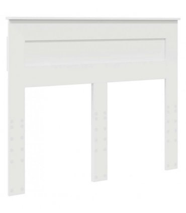 vidaXL Headboard White Engineered wood
