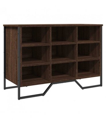 vidaXL Shoe Cabinet Brown Oak 90x38x61.5 cm Engineered Wood