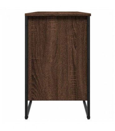 vidaXL Shoe Cabinet Brown Oak 90x38x61.5 cm Engineered Wood