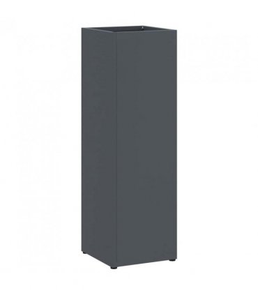 vidaXL Rain Umbrella Stand Anthracite 15.5 x 15.5 x 49 cm Steel