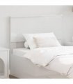 vidaXL Headboard Gloss White Engineered wood