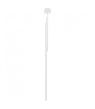 vidaXL Headboard Gloss White Engineered wood
