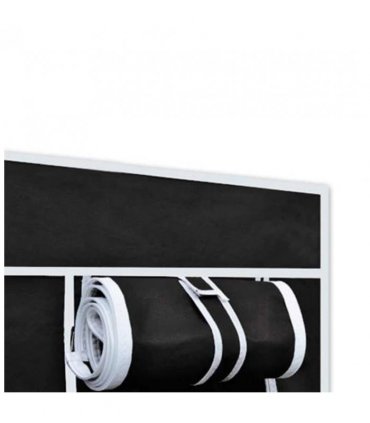 vidaXL Folding Wardrobe Black 110x45x175 cm