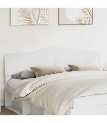 vidaXL Headboard White Engineered wood