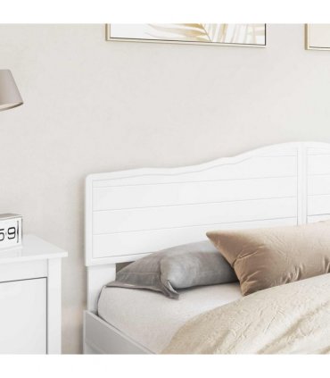 vidaXL Headboard White Engineered wood