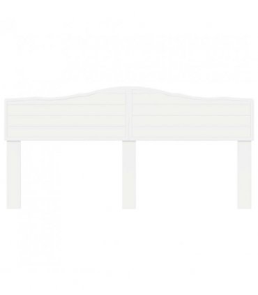 vidaXL Headboard White Engineered wood