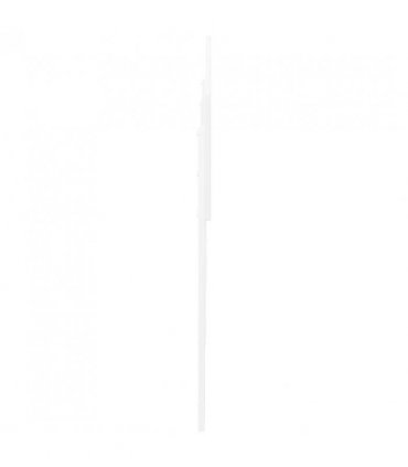 vidaXL Headboard White Engineered wood