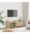 vidaXL TV Cabinet Sonoma Oak 100x35x40 cm Engineered Wood