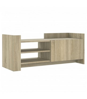vidaXL TV Cabinet Sonoma Oak 100x35x40 cm Engineered Wood