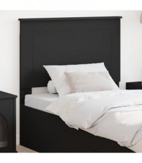 vidaXL Headboard Black Oak 100 cm Engineered Wood