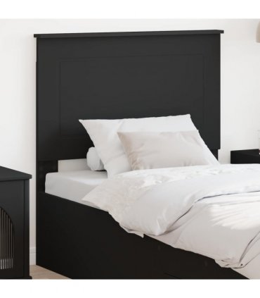 vidaXL Headboard Black Oak 100 cm Engineered Wood