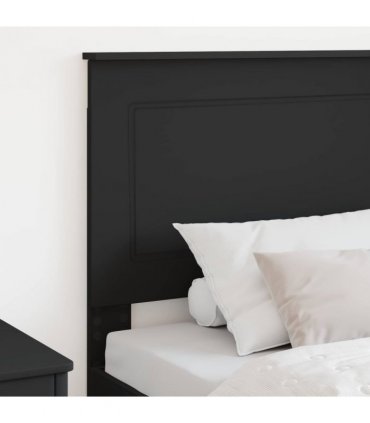 vidaXL Headboard Black Oak 100 cm Engineered Wood