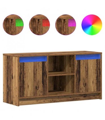vidaXL TV Units Brown 100 x 34 x 50 cm Engineered wood