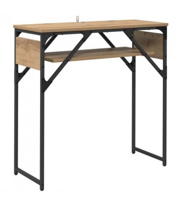 vidaXL ConsoleTable Artisan Oak 75x30x75cm Engineered Wood