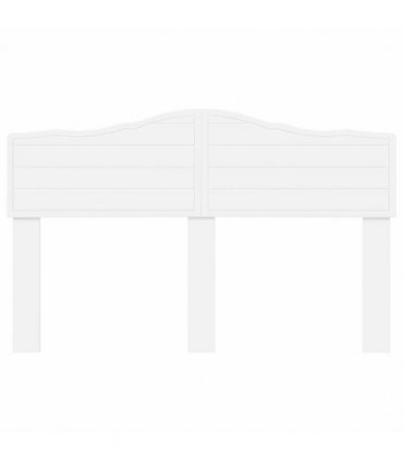vidaXL Headboard White Engineered wood