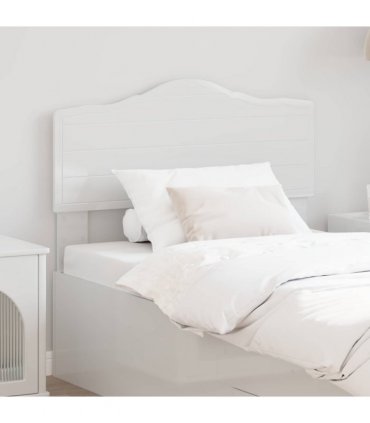 vidaXL Headboard Gloss White Engineered wood