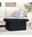 vidaXL Coffee Table | Black | Engineered wood | Medium | Coffee Table