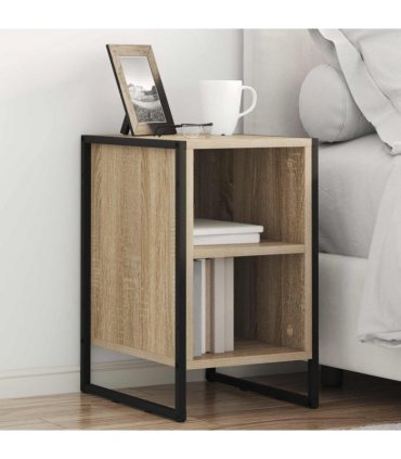 vidaXL Bedside Table 2 pcs Sonoma 39.5 x 30 x 50 cm Engineered Wood