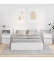 vidaXL Bedside Tables 2 pcs White 40 x 30 x 467 cm Engineered Wood