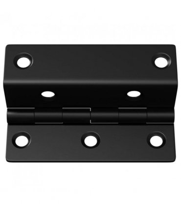 vidaXL Hinge 537 pcs Black 38 x 17 x 60 mm Iron