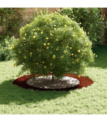 vidaXL suitable for Flat Tree Rings 5 pcs Brown Ø60 / 90 cm