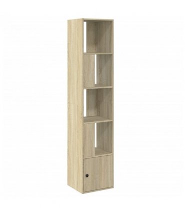 vidaXL Bookcase Sonoma Oak 40x36x189 cm Engineered Wood