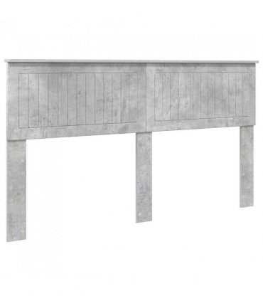 vidaXL Headboard Concrete Grey Engineered wood