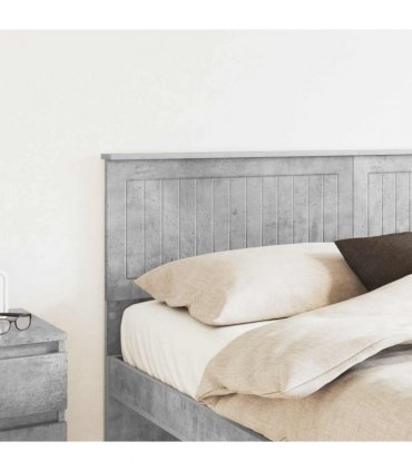 vidaXL Headboard Concrete Grey Engineered wood