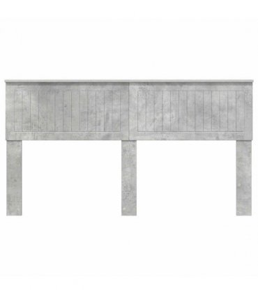 vidaXL Headboard Concrete Grey Engineered wood