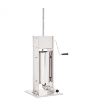vidaXL Manual Sausage Stuffer Silver 5 L Stainless Steel