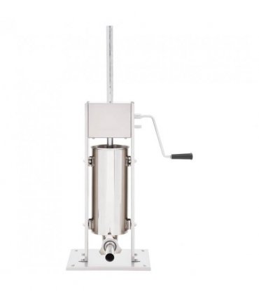 vidaXL Manual Sausage Stuffer Silver 5 L Stainless Steel